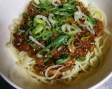 焼き鳥缶deジャージャー麺作り方8写真