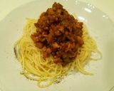 味噌 ミートソース スパゲティ作り方4写真