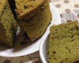 抹茶シフォンケーキ17㎝2台同時に作り方20写真