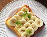 まるでスイーツ★バナナトースト作り方4写真
