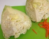 すし酢で超簡単　キャベツの甘酢漬け作り方1写真