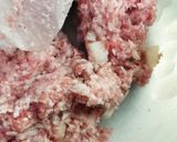 チーズが肉だねに入ったロールキャベツ作り方6写真