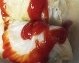 チーズが肉だねに入ったロールキャベツ作り方10写真