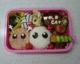 バボちゃんキャラ弁作り方2写真