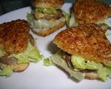 和風焼きおにぎりバーガー作り方3写真