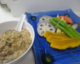 蒸し野菜のさばみそディップ添え♪作り方6写真