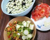 オーブンで☆夏野菜のスパニッシュオムレツ作り方1写真