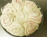 HBで❇ベーコンオニオンロールちぎりパン作り方10写真