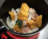 たまには洋風☆南瓜と鶏肉のトマトソース煮作り方2写真