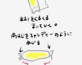 鰻のタレで♪食べやすいスティックおにぎり作り方6写真