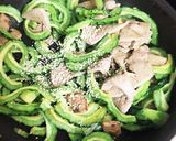 レバニラアレンジ☆withゴーヤ作り方9写真
