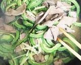 レバニラアレンジ☆withゴーヤ作り方11写真