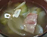 ゴーヤスープ【使い切れないゴーヤを消費】作り方4写真