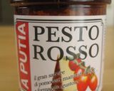 ペンネと茄子の Pesto Rosso作り方1写真