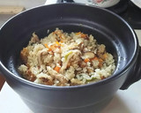 簡単！鶏セセリ焼きと季節野菜の釜飯✨✨作り方18写真