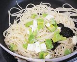 フライパンで❁アボカド海苔チーズパスタ作り方5写真