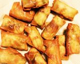 アボカドと鶏ささみのミニ春巻き☆作り方6写真