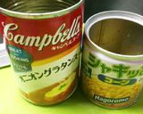 鍋一つ☆コーン&いんげんのオニオンスープ作り方1写真