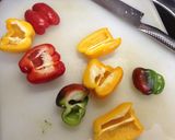 焼きパプリカとアスパラのレモンマスタード作り方1写真