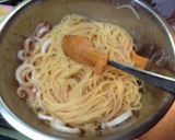 イカ明太パスタ作り方6写真