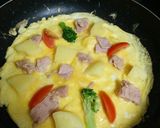 ツナと野菜のオムレツカレー作り方8写真