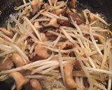 簡単！ヒラタケともやしのバター醤油炒め作り方2写真