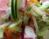 中華ドレで〜きゅうりとたこの和え物作り方7写真
