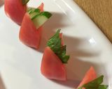 トマトにのせましょ♬大葉やきゅうり〜作り方5写真