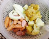とろ〜りチーズの♡ジャーマンカレーポテト作り方1写真