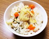 生姜入り＊炊き込みごはん作り方6写真