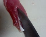 鶏ササミと卵とチーズのシェリー蒸し作り方2写真