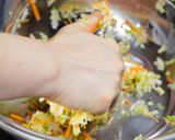 白菜コールスローサラダミルフィーユ仕立て作り方5写真