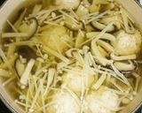 ☆鶏だんごのきのこスープ☆作り方6写真