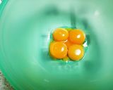 チーズとカボチャのふわふわシフォンケーキ作り方3写真