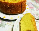 チーズとカボチャのふわふわシフォンケーキ作り方17写真