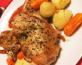 簡単☆ながら料理☆鶏肉のソテー作り方7写真