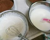 簡単！冷凍苺で苺ムースとチョコのケーキ♡作り方6写真