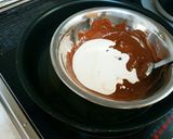 簡単！冷凍苺で苺ムースとチョコのケーキ♡作り方8写真