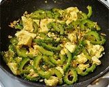 ハマる！カレー風味のゴーヤーチャンプルー作り方7写真