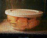 簡単ほくほく電子レンジでカボチャ蒸し作り方4写真
