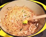 ル・クルーゼで一気に３人分焼きそば☆作り方9写真