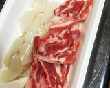 青梗菜、イカ、豚で中華風うま煮。うまうま作り方2写真