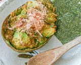 簡単♪ケチャ味噌焼き*アボカドココット作り方4写真
