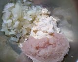 簡単！豆腐ハンバーグ 生姜にんにくソース作り方5写真