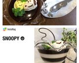 牛乳と珈琲のしましまゼリー♡スヌーピー作り方5写真