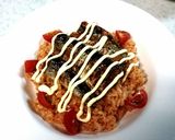 サンマの蒲焼缶とトマトの簡単欧風ライス♪作り方3写真
