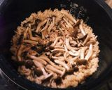 しめじとシーチキンの炊き込みごはん作り方4写真