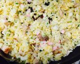焼き鳥缶で2品。パラパラ炒飯とスープ❤️作り方5写真