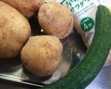 アツアツも旨い～超簡単ポテマカロニサラダ作り方1写真