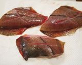 フライパンで簡単♪少し甘いカレイの煮付け作り方1写真